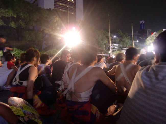 お疲れさん、素晴らしい演武だったよ。