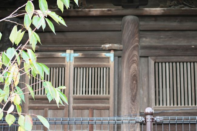 多宝塔の一階部分のアップ光景です。立入ることは出来ませんでした。