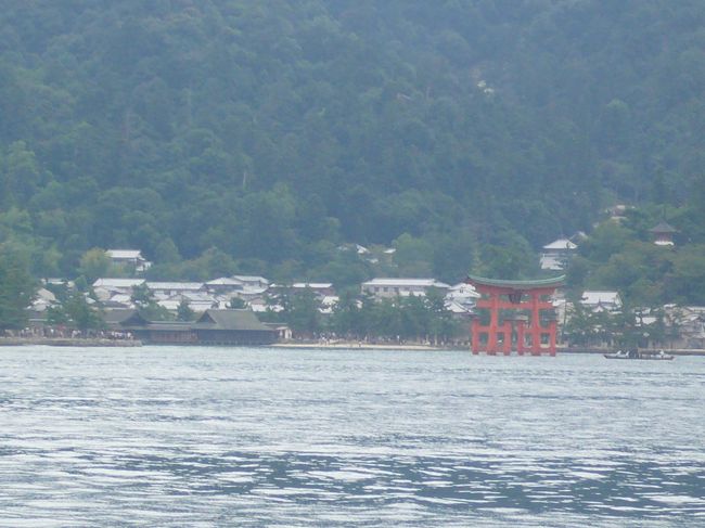 大鳥居が見えてきました！