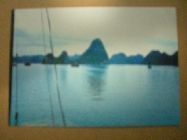 船から見たハロン湾<br /><br />（アナログ写真）