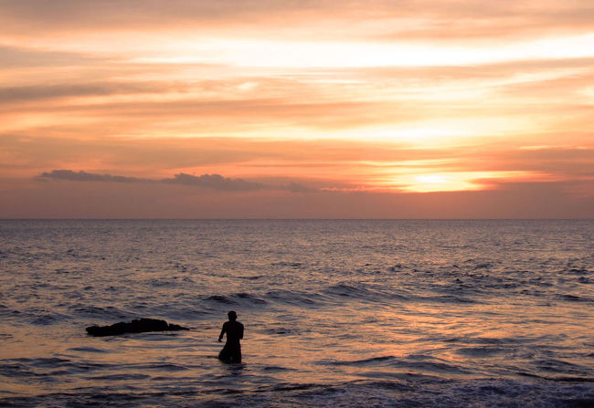淡く染められた雲のグラデーションが、優しく、美しかった。