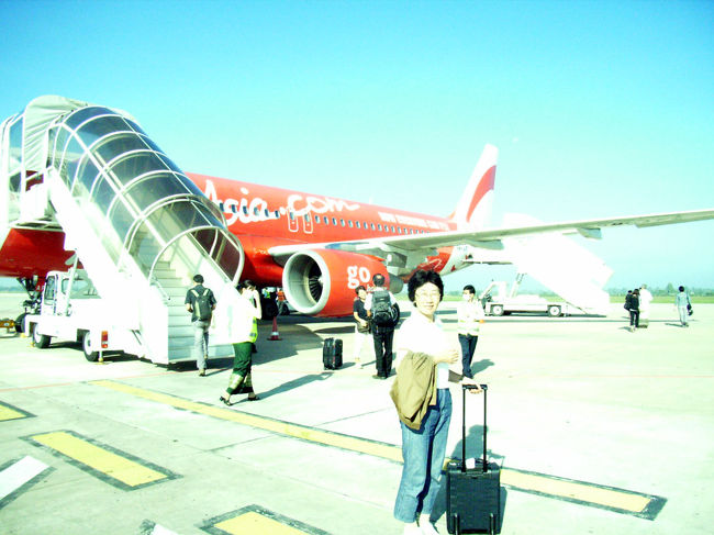 3日はあっという間に経ち、シェリムアプ空港からクアラルンプールへ向かう。