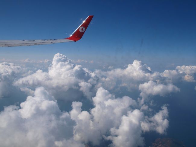 トルコ航空にて、イスタンブールからネヴシェヒル空港へ。