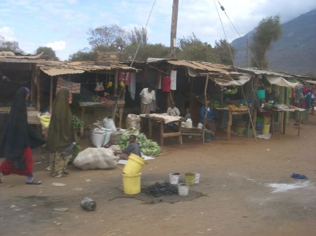 ちょっとした町。