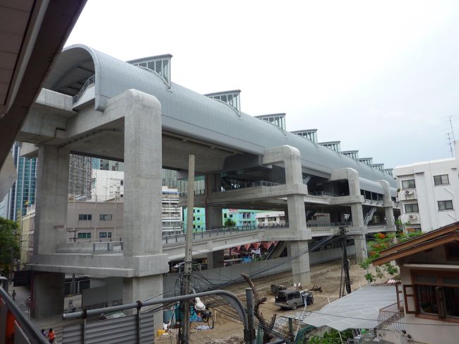 パヤー・タイ接続駅工事中