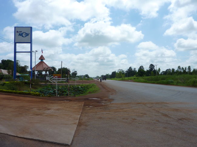 バスで途中休憩ポイントでの撮影