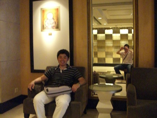 シェラトンホテルのロビー