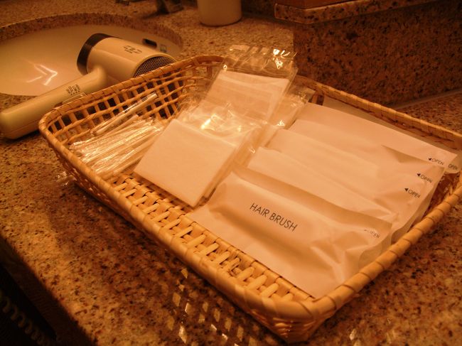 アメニティー<br />このコットンがリッチな感じで良かったです（*^_^*）