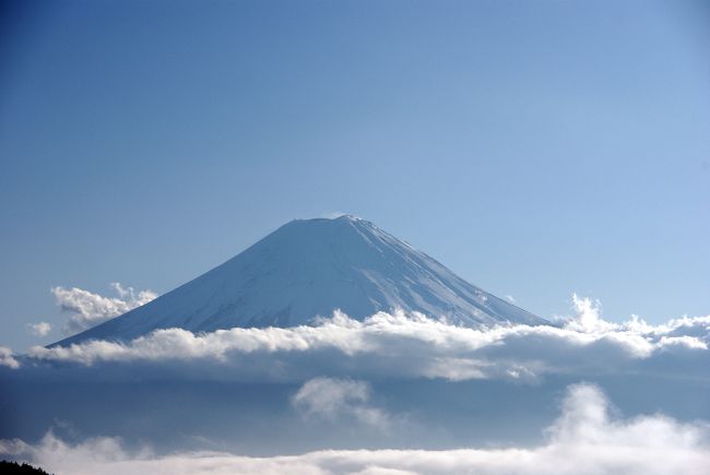 2009/11/25午後の富士山。三つ峠より。