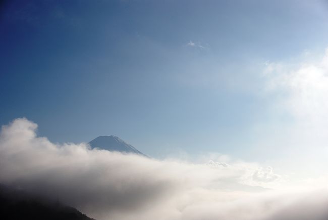 2009/11/25午後の富士山。三つ峠より。