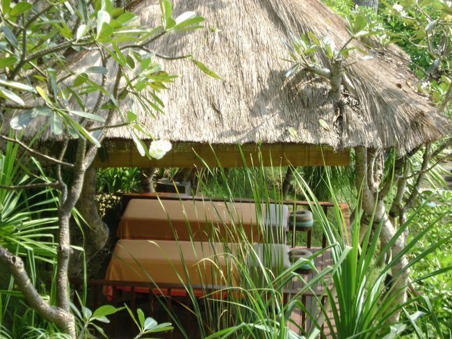 　今回発見したガゼボ。<br /><br />　スパベッドですが、丸見えです。　