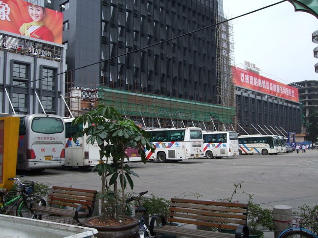 およそ２時間かけて珠海のバスステーションに到着。