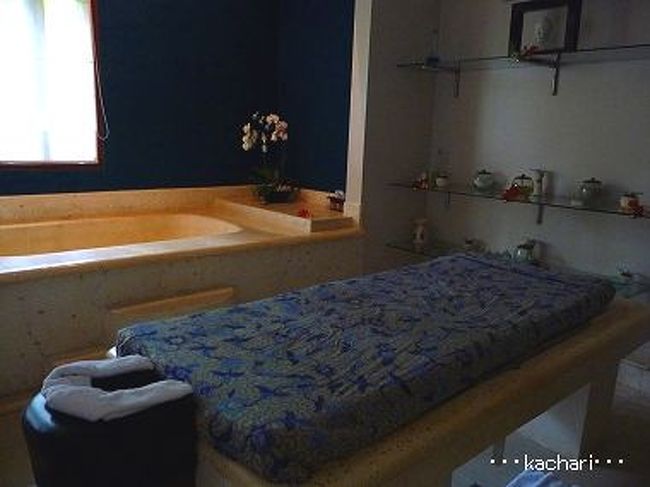 <br />着替え終わったら、スパルームへ♪