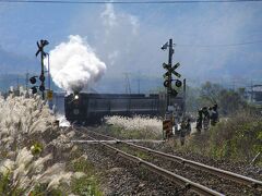 さらに先回りをして、地福駅手前まで来て待つ

