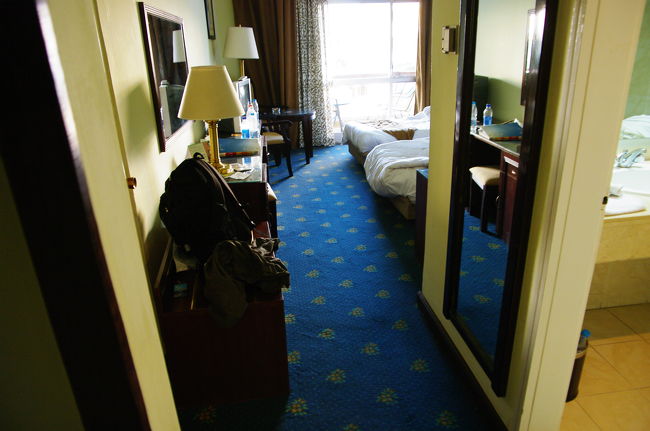 2泊お世話になった、ピラミサ・イシス・ルクソール。<br /><br />ナイル川ビューのお部屋で、よかったです！<br />出発準備中に1枚パシャリ。