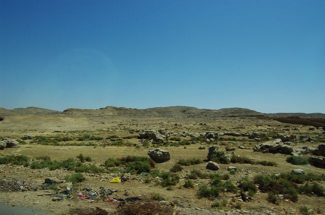 荒涼とした風景の中をひたすら疾駆します。
