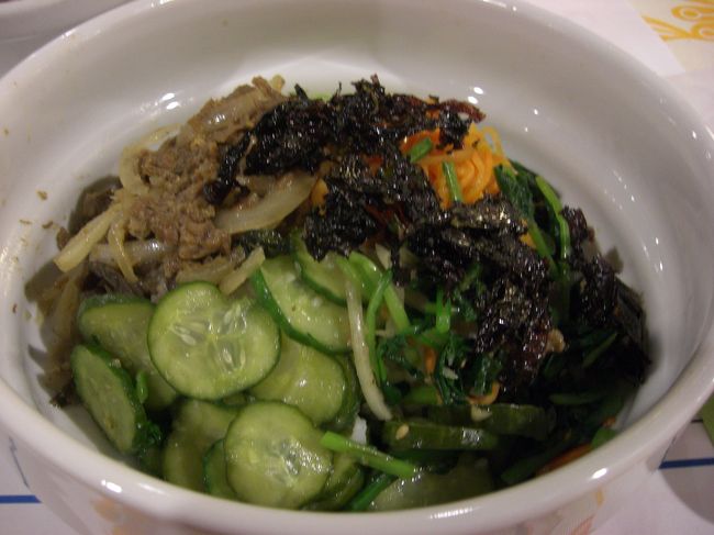 ビビンバ。<br />すっごくおいしい！！<br />