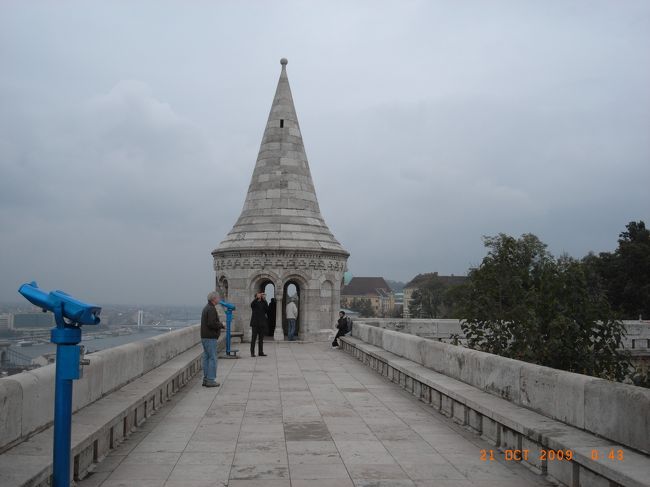 漁夫の砦、登ってみたところ