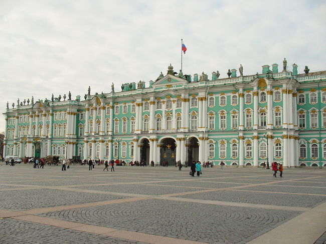 憧れのエルミタージュ美術館<br /><br />やはりロシアのメインはこれでしょ！