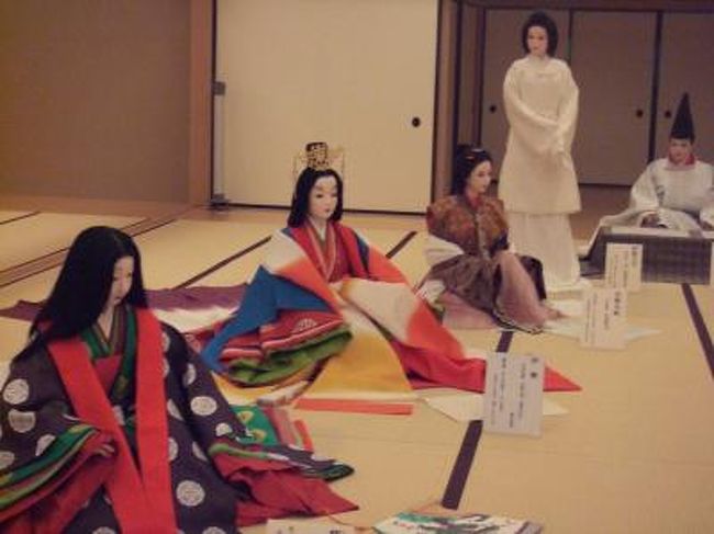 ２階にあがると、、、、、（笑）<br />小野小町や清少納言らがおります（笑）