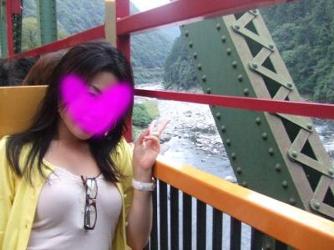 そしてトロッコへ！！！！<br /><br />念願の〜♡