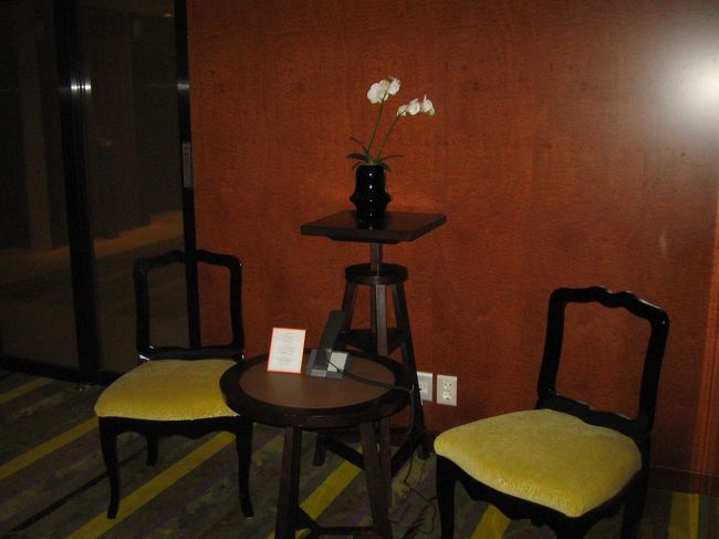 フロアの入口を入ると、女性だけの空間。<br />廊下には椅子が２脚。