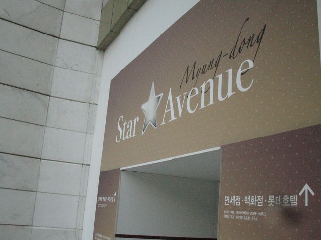 ツアーでは必ず訪れるロッテ免税店ですが、ここ２回は個人旅行なのであまり利用していません。<br />免税とはいえ、お土産物、けっこう高いんだよね。<br />レディースの割引券があったのでちょっと見てみようかな行ってみました。