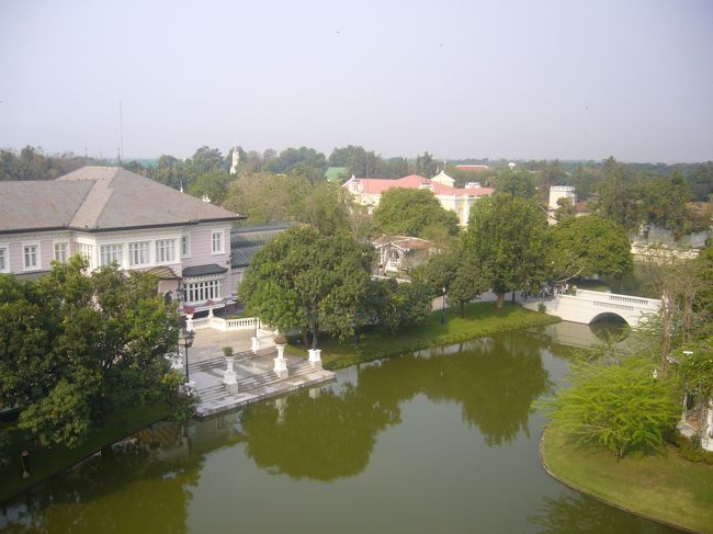 展望台からの眺め。<br />敷地内