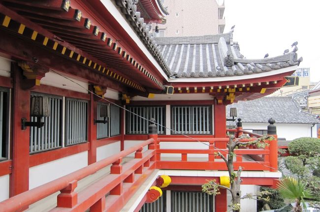 本殿前から長けた紫雲殿方向の眺めです。回廊がありましたが、こちらも通行制限されていたかもしれません。