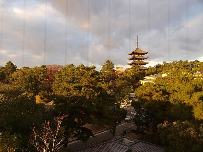 宿　「猿沢荘」　窓から<br /><br />公共の宿「猿沢荘」<br />http://www.sarusawa-so.chikyosai.or.jp/