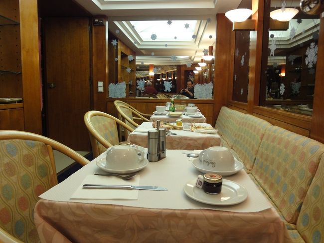 　地下１階にある朝食会場。