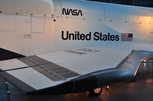 スペースシャトルエンタープライズ号実物機と出会う 航空宇宙