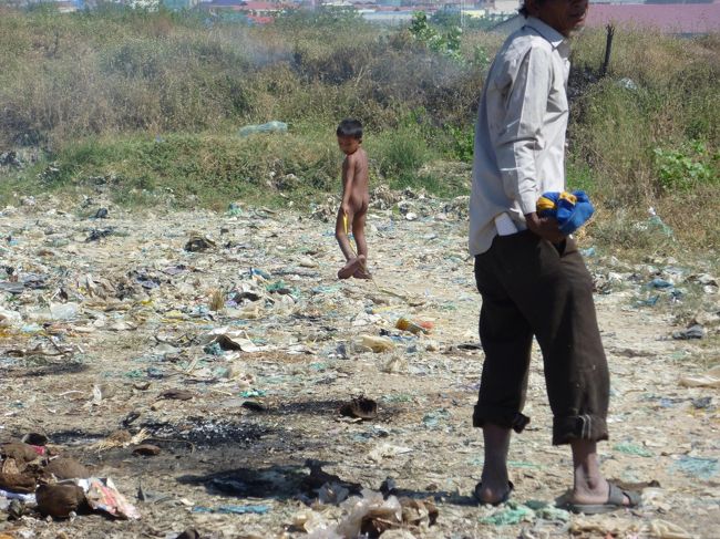 親子？祖父と孫か？　<br />