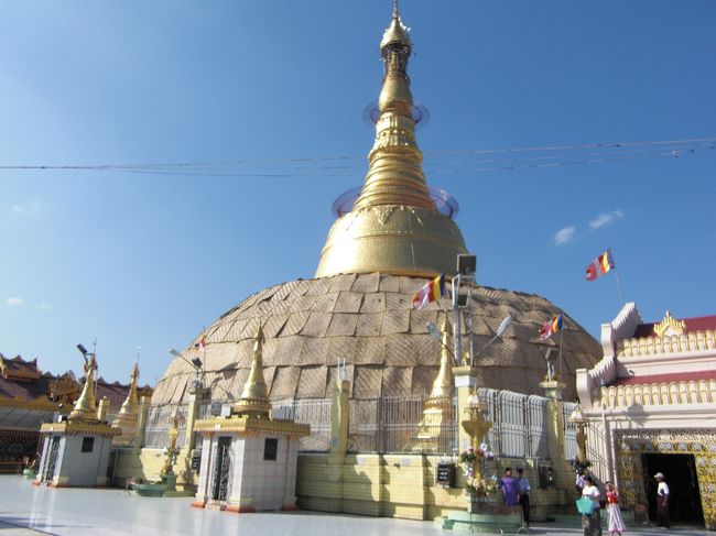 ヤンゴンで唯一行っていなかったポータタウンパヤーへ。