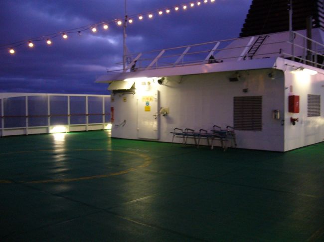 もうすぐ終点のヒルケネスです。<br /><br />最後にもう一度甲板へ。