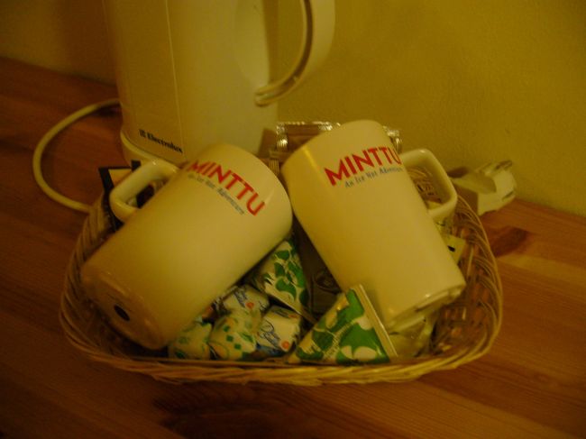 こちらもかわいいお茶のセット。