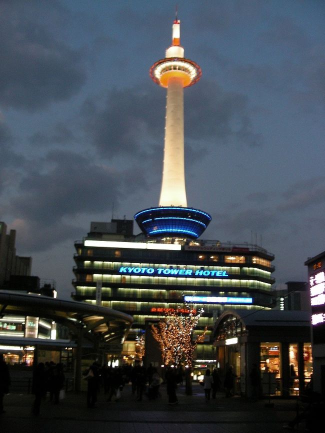 京都タワー夜景