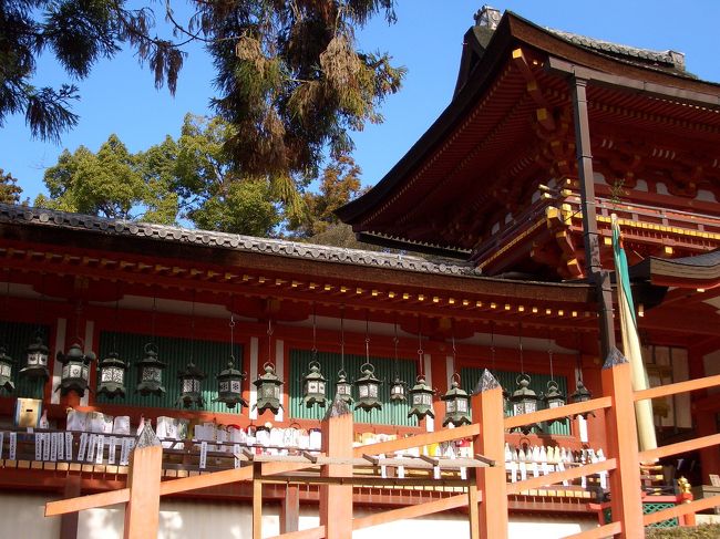 春日大社にたどり着きました。