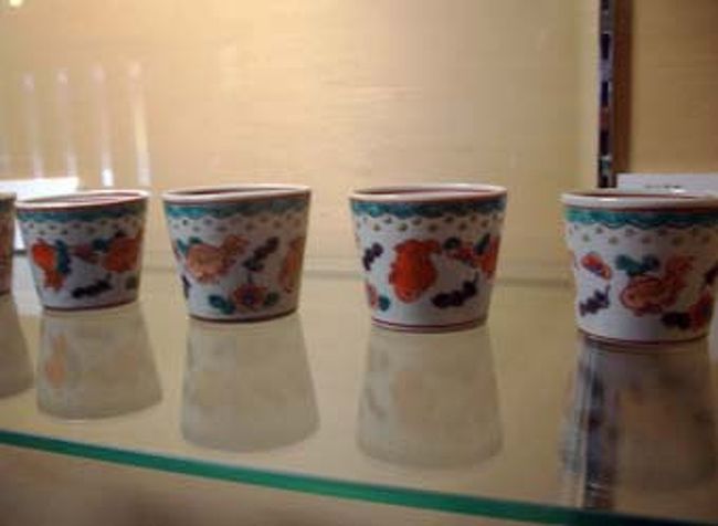 かわいらしい金魚のお猪口。