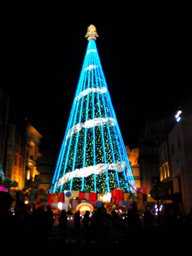 ショーの中で点灯！<br />点灯した瞬間、観客からざわめきが。