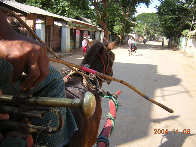 馬車の上からはこんな感じ。