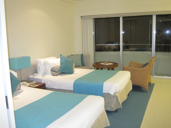 客室は新しく広くてとても豪華だった。<br />それに機能的でアメニティも充実。