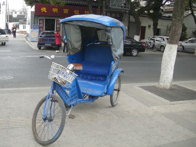 蘇州では今でもこんなものが走っていました