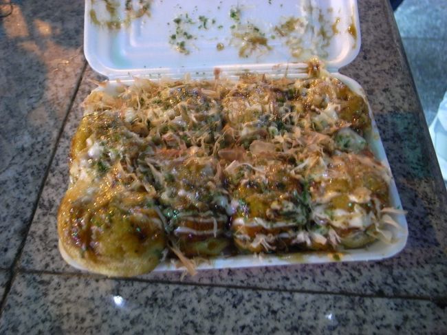 大阪といえばやっぱりこれ。<br />こっちのはやわらかめ多いのかな。