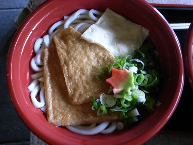 苔寺まで時間がないのでやっぱりうどんです。