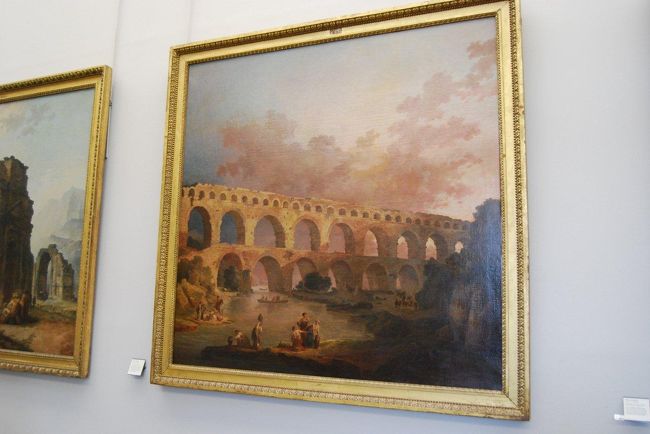 ローマ遺跡好きな画家の描いたポン・デュ・ガール。