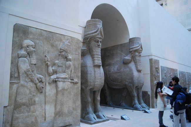 メソポタミア美術の展示スペース。<br /><br />イランに行きたくなるが、酒も飲めないし、私はここでもう満足。