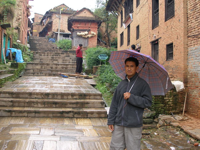 トレッキングのガイドさん