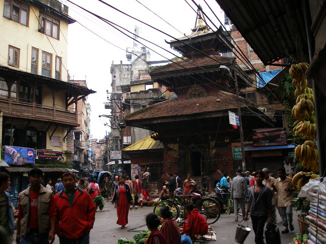 町中に戻ってきました。