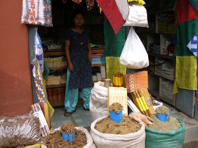 スワヤンブナートの周りはチベット文化の世界